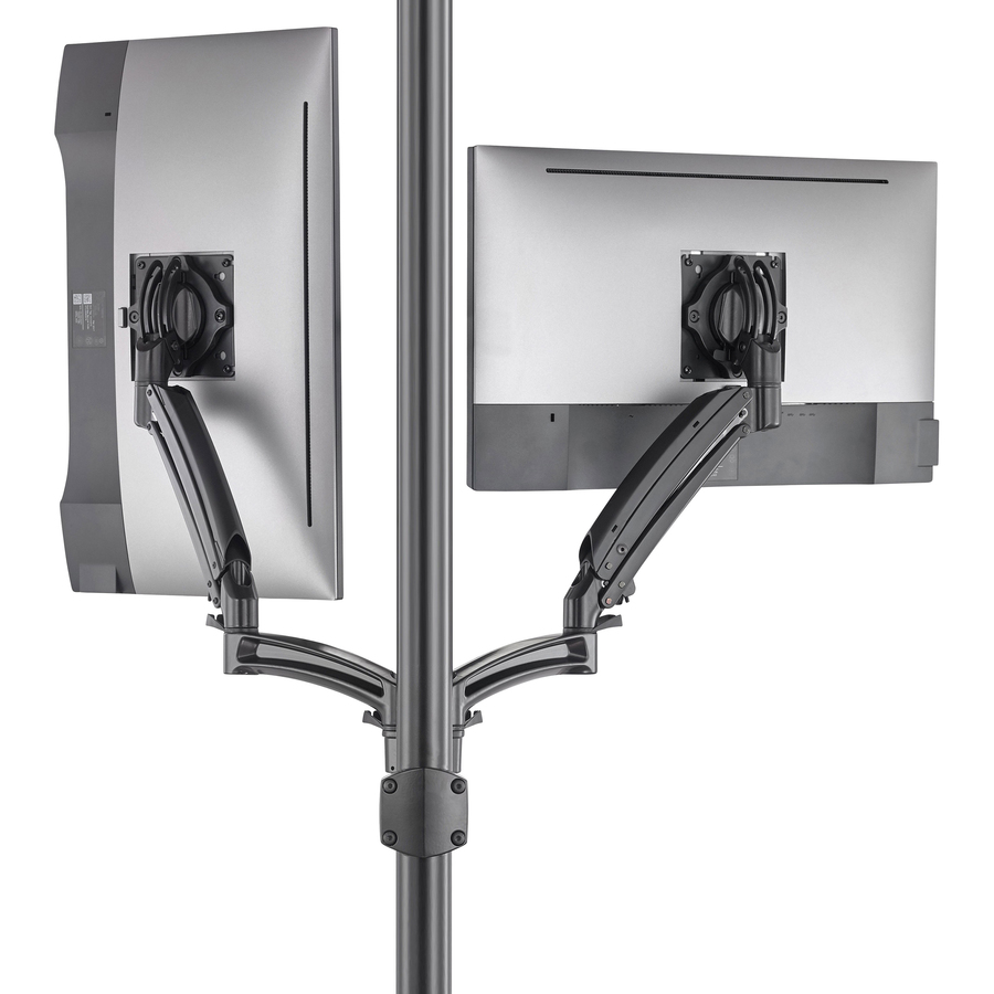 Chief Kontour K1P220BXRH Pole Mount for Monitor, All-in-One Computer - Black - TAA Compliant