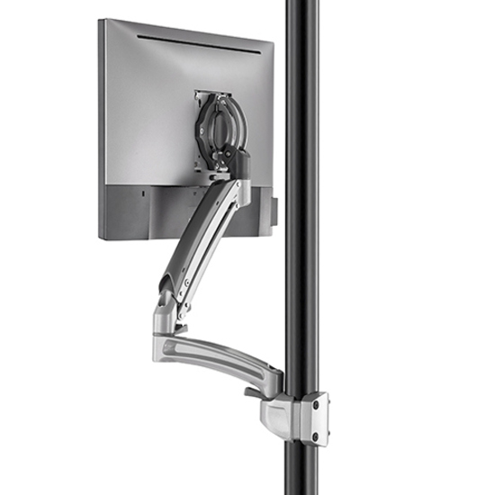 Chief Kontour K1P120SXRH Pole Mount for Monitor, All-in-One Computer - Silver - TAA Compliant