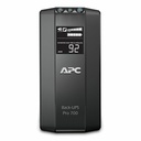 APC Back-UPS Pro, 700VA/420W, Tower, 120V, 6x NEMA 5-15R outlets, AVR, LCD, User Replaceable Battery
