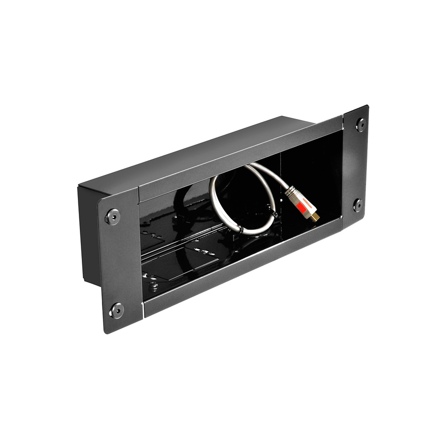 Peerless-AV® Recessed Cable Management and Power Storage Accessory Box