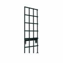 Middle Atlantic Forward Series 3in Wide Wire Grid Lace Cable Management - Fits 41RU to 42RU