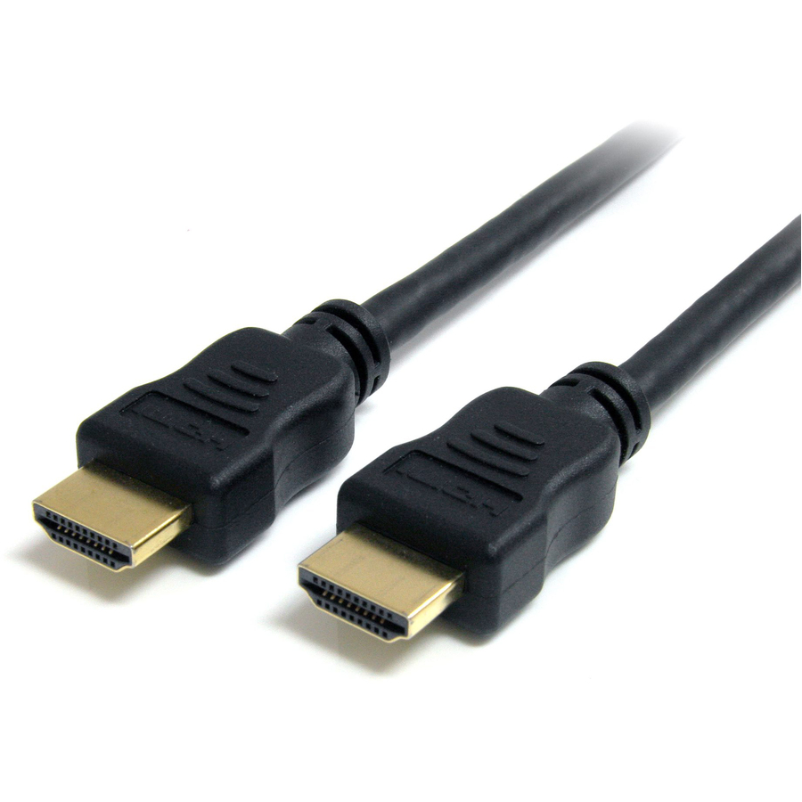 StarTech 3ft HDMI Cable, 4K High Speed HDMI Cable with Ethernet, 4K 30Hz UHD HDMI Cord M/M, 4K HDMI 1.4 Video/Display Cable, Black