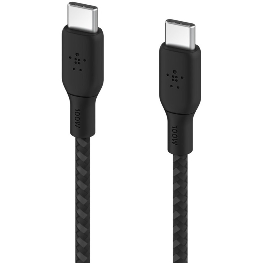 Belkin BoostCharge USB-C to USB-C Cable 100W - (2 meter / 6.6 foot, Black)