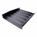 StarTech 2U 22in Vented Rack Mount Shelf - Fixed 22 inch Deep antilever Rackmount Tray for Server Rack Cabinet Shelf - 50lbs / 23kg