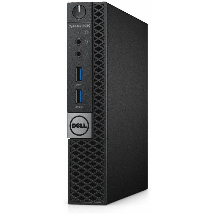 Joy Systems - Dell OptiPlex 5000 5050 Desktop Computer - Intel Core i5 7th Gen i5-7600T - 8 GB - 256 GB SSD - Micro PC - Refurbished