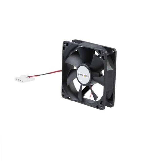 StarTech 92x25mm Dual Ball Bearing Computer Case Fan w/ LP4 Connector - 2200 rpm - Plastic Fan Enclosure