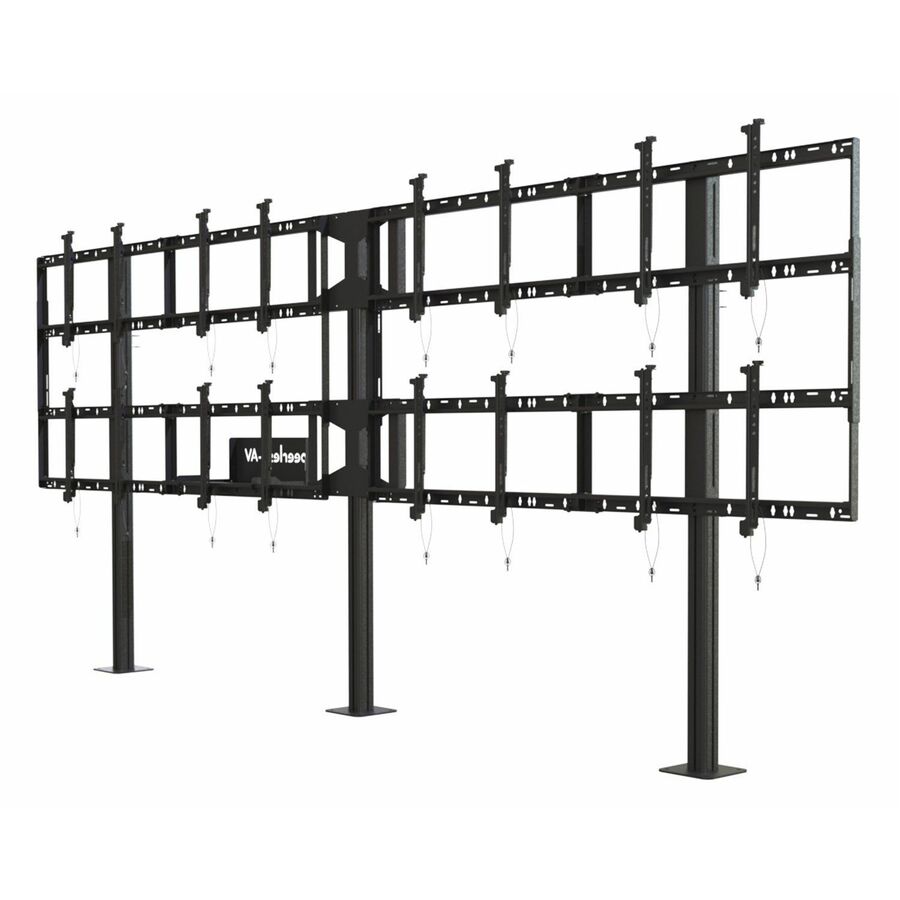 Peerless-AV® SmartMount® Modular Video Wall Pedestal Mount 4x2 Configuration for 46˘ to 55˘ Displays