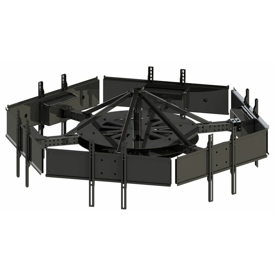 Peerless-AV® Multi-Display Ceiling Mount with Six Telescoping Arms for 37˘ to 42˘ Displays