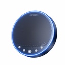 EMEET M3 - Zoom Certified Speakerphone, 4 AI Mics, 360° Voice Pickup 18H Talk Time, Connect with Dongle/AUX/USB/Bluetooth5.0, can be Daisy Chained with another M3 covering 20 People in meetings, supports all popular OS and Conferencing Apps