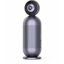EMEET Meeting Capsule Pro - 360° Plug & Play 3-in-1 conference camera, Dual 4K Lenses with AI Tracking, 900p actual panoramic output, 10 Noise-Cancelling Mics with 18ft voice pickup, 10W Hi-Fi Speaker, ideal for room up to 14 People, plug & play with all popular apps, come with USB-C and C-A adapter