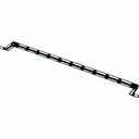 Middle Atlantic LBP Horizontal 2in Offset Rack Cable Management Lace Bar - 10 Pack - TAA Compliant