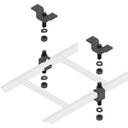 Middle Atlantic CLH-5/8CHK-6 Slotted Ladder Support Hardware with Ceiling Hang Kit
