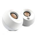 Creative Pebble 2.0 Speaker System - 4.40 W RMS - White