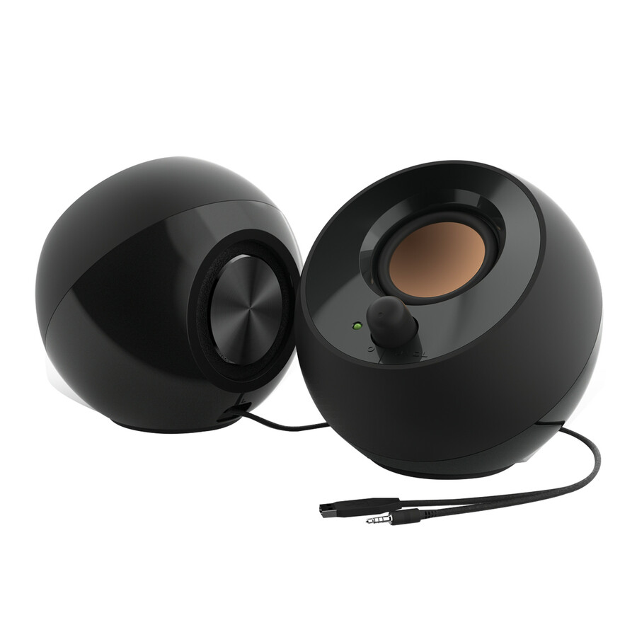 Creative Pebble 2.0 Speaker System - 4.40 W RMS - Black