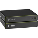 Black Box 4K KVM-over-IP Extender - DisplayPort, Single-Monitor, V-USB 2.0, Audio