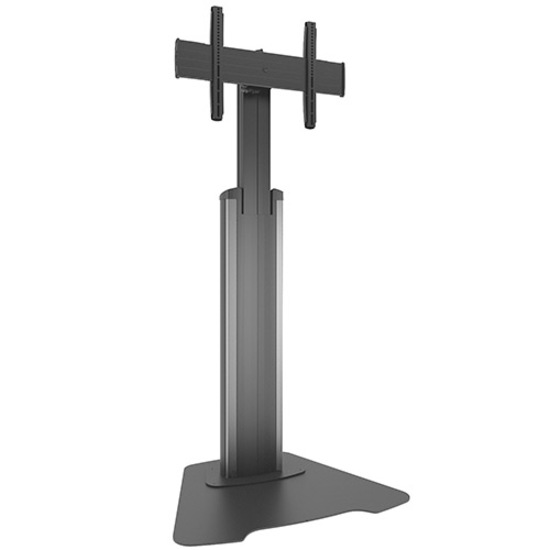 Chief Fusion Medium Manual Adjustable Floor AV Stand Display Mount - For 32-65 Inch Displays - Black