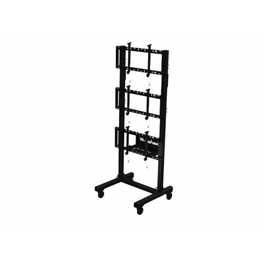 Peerless-AV® SmartMount® Portable Video Wall Cart 1x3 Configuration for 46" to 60" Displays