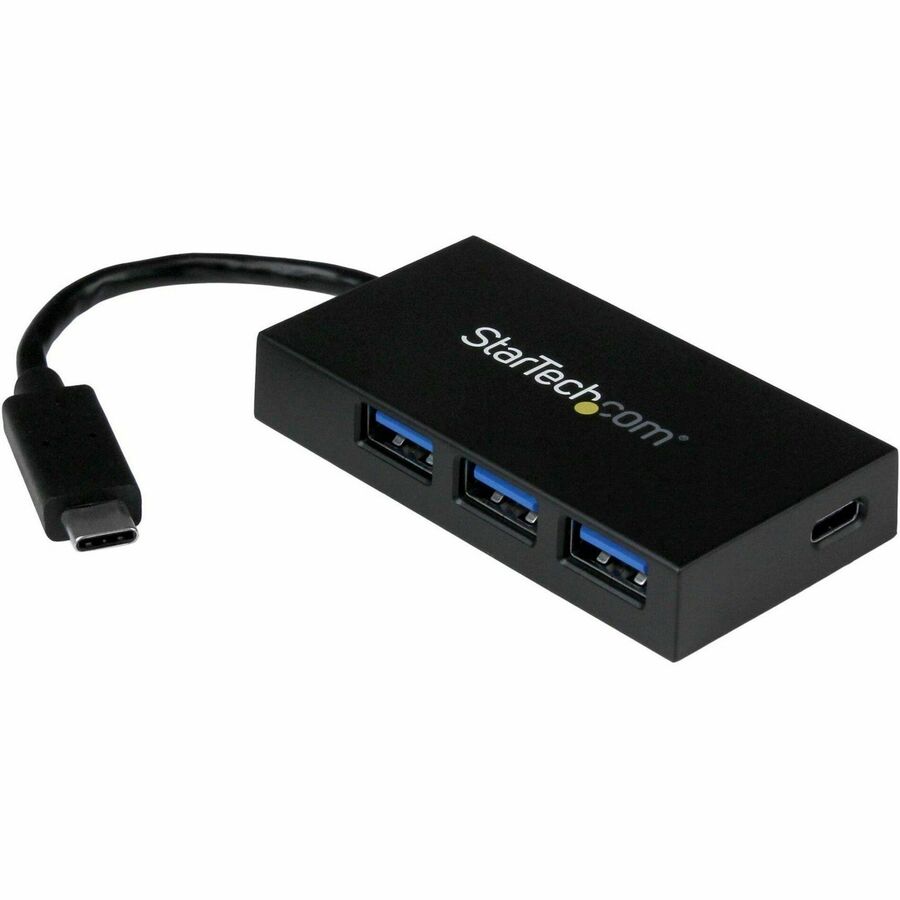 StarTech USB C Hub - 4 Port USB-C to USB-A (3x) and USB-C (1x) - Bus Powered USB Hub - USB Type C Hub - Port Expander, TAA