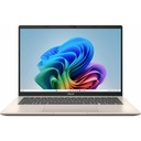 Asus VivoBook 14 M1407 M1407KA-PS74 14" Copilot+ PC Notebook - WUXGA - 60 Hz - AMD Ryzen AI 7 350 - 16 GB - 512 GB SSD - Platinum Gold