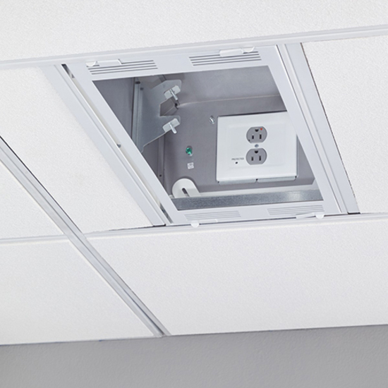 Chief CMS491P2 Ceiling Mount for Projector - White - TAA Compliant