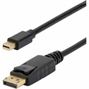 StarTech 10ft (3m) Mini DisplayPort to DisplayPort 1.2 Cable, 4K x 2K mDP to DisplayPort Adapter Cable, Mini DP to DP Cable
