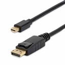 StarTech 3ft (1m) Mini DisplayPort to DisplayPort 1.2 Cable, 4K x 2K mDP to DisplayPort Adapter Cable, Mini DP to DP Cable for Monitor