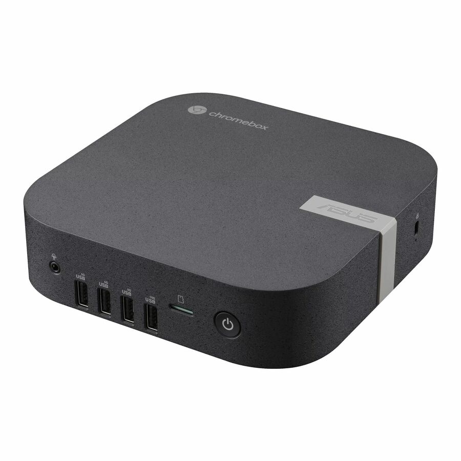 Asus Chromebox 5a CHROMEBOX5A-SC041UN Chromebox - Intel Celeron 7305 - 4 GB - 128 GB SSD - Mini PC - Eco Black
