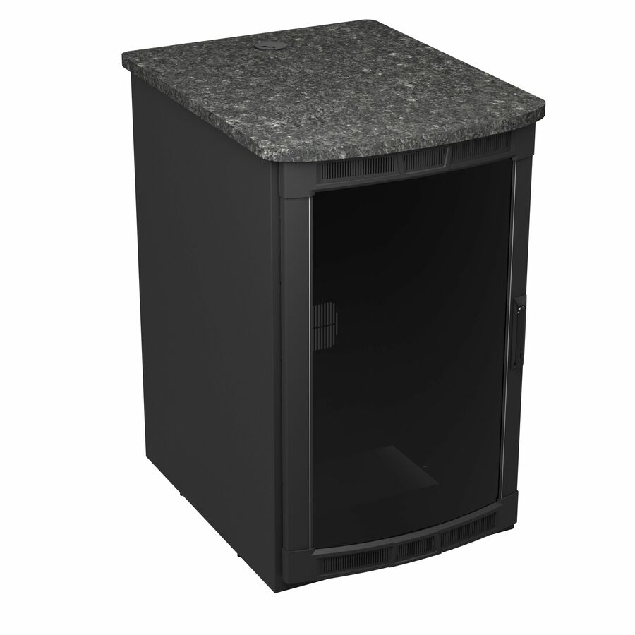 Middle Atlantic Rolling Presentation Rack with Midnight Stone Top