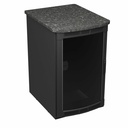 Middle Atlantic Rolling Presentation Rack with Midnight Stone Top