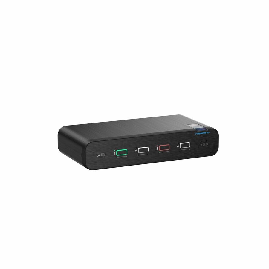 Belkin Universal DisplayPort Secure KVM, 4-Port Single Head without CAC
