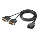 Belkin Modular DVI Dual Head Console Cable 3ft / 0.9m