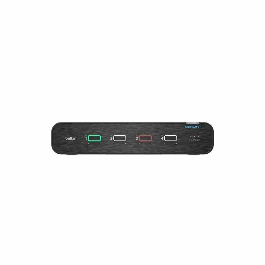 Belkin Universal DisplayPort Secure KVM, 4-Port Dual Head without CAC