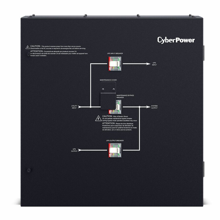 CyberPower MBS100D5B 3-Phase Modular UPS 3-Phase Modular UPS - Hardware 3 Phase