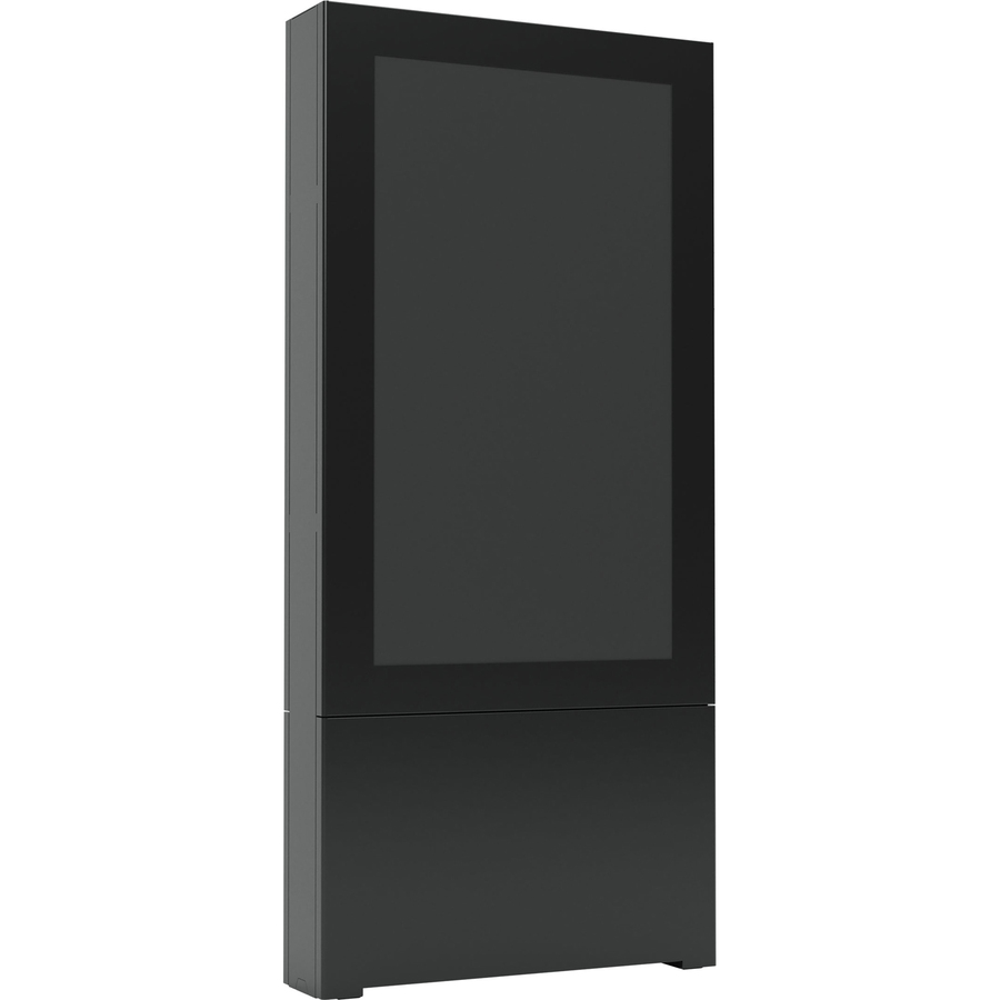 Chief Impact 55 Inch Floor Standing Kiosk - Portrait Orientation - Black