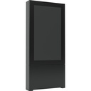 Chief Impact 55 Inch Floor Standing Kiosk - Portrait Orientation - Black