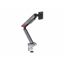 MSI Mounting Arm for Monitor, Flat Panel Display, Curved Screen Display - Matte Black, Painted Gray