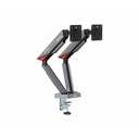 MSI Mounting Arm for Monitor, Curved Screen Display, Flat Panel Display - Matte Black, Painted Gray