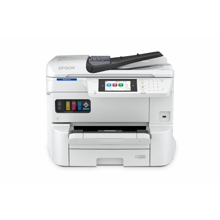 Epson WorkForce Pro EM-C7100 Wired & Wireless Inkjet Multifunction Printer - Color