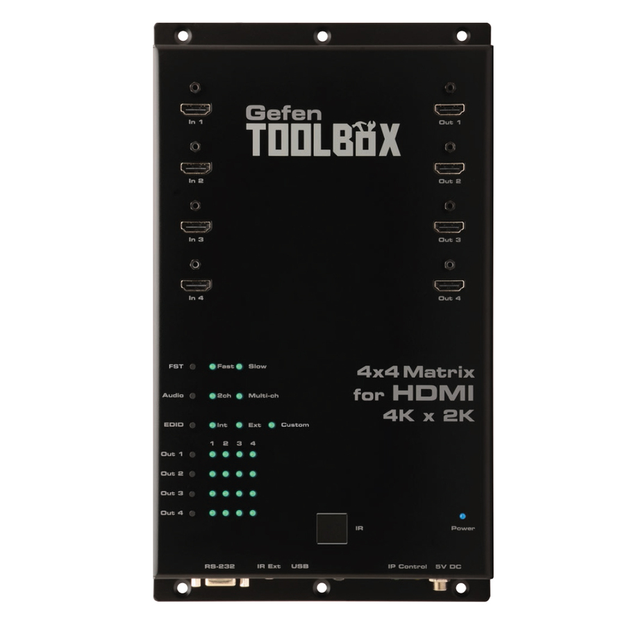Gefen 4x4 Matrix for HDMI with Ultra HD 4K x 2K Support