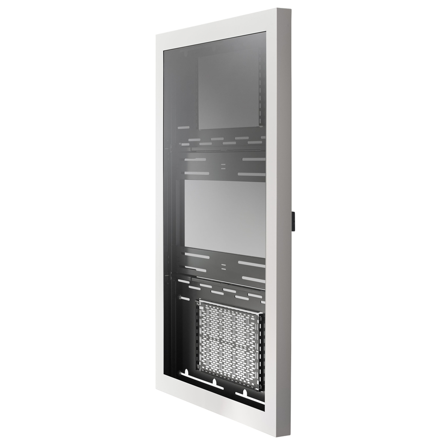 Chief Impact 55 Inch On-Wall Kiosk - Portrait Orientation - White