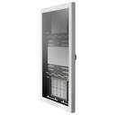 Chief Impact 55 Inch On-Wall Kiosk - Portrait Orientation - White