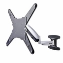 StarTech VESA TV Wall Mount, Adjustable Full Motion TV Wall Mount For 23"-55" Displays, Extendable/Tilting/Swivel TV Wall Mount