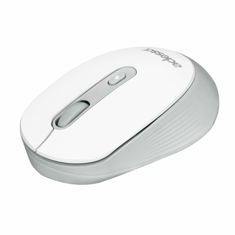 Adesso Wireless Mouse with AI CoPilot Shortcut Button (White)