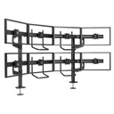 Chief Fusion 4x2 Display Mount - For Displays 10-24" - Black
