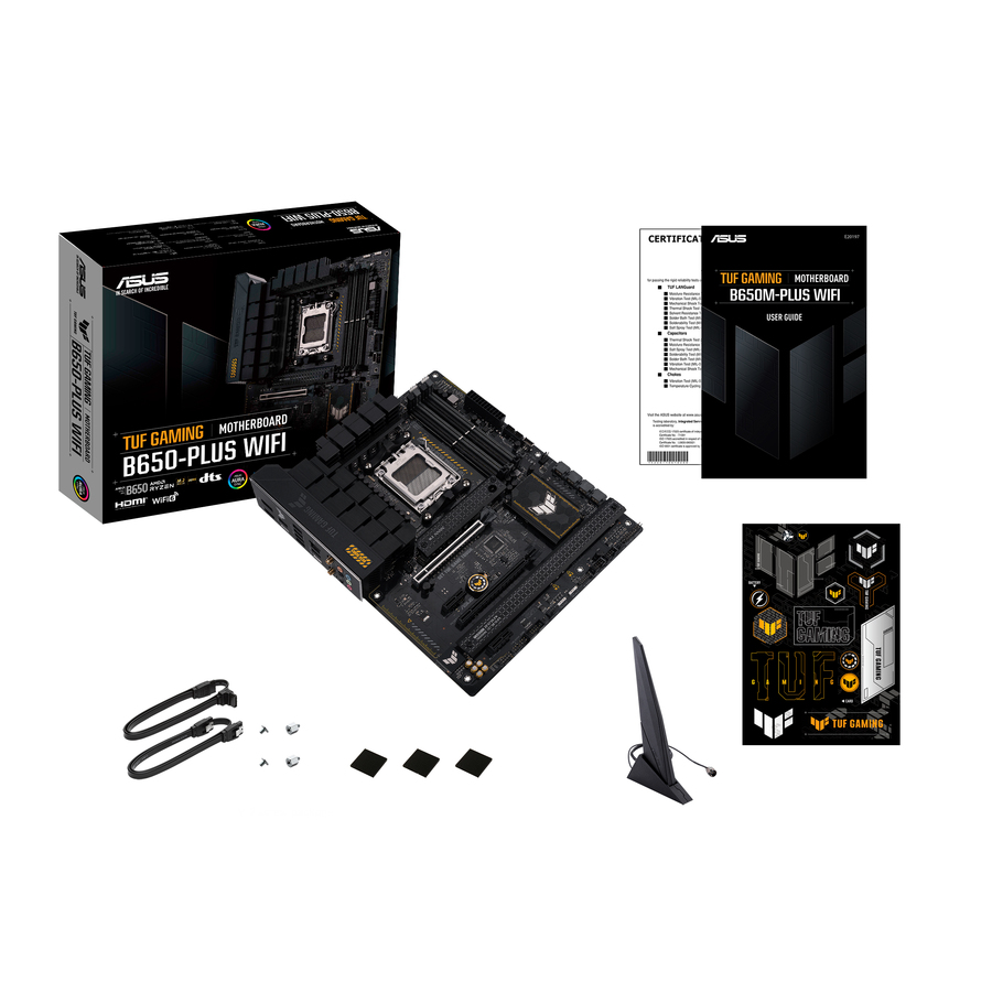 TUF GAMING B650-PLUS WIFI Gaming Desktop Motherboard - AMD B650 Chipset - Socket AM5 - ATX