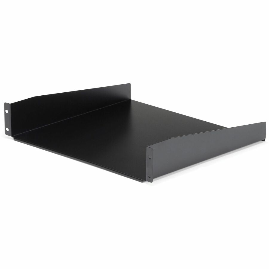 StarTech 2U Server Rack Cabinet Shelf - Fixed 16" Deep Cantilever Rackmount Tray for 19" Data/AV/Network Enclosure w/cage nuts, screws