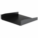 StarTech 2U Server Rack Cabinet Shelf - Fixed 16" Deep Cantilever Rackmount Tray for 19" Data/AV/Network Enclosure w/cage nuts, screws