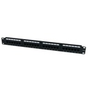 StarTech 24 Port 1U Rackmount Cat 6 110 Patch Panel