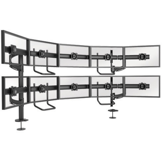 Chief Kontour K4 5x2 Grommet Mounted Array Display Mount - For 10-24 Inch Monitors - Black