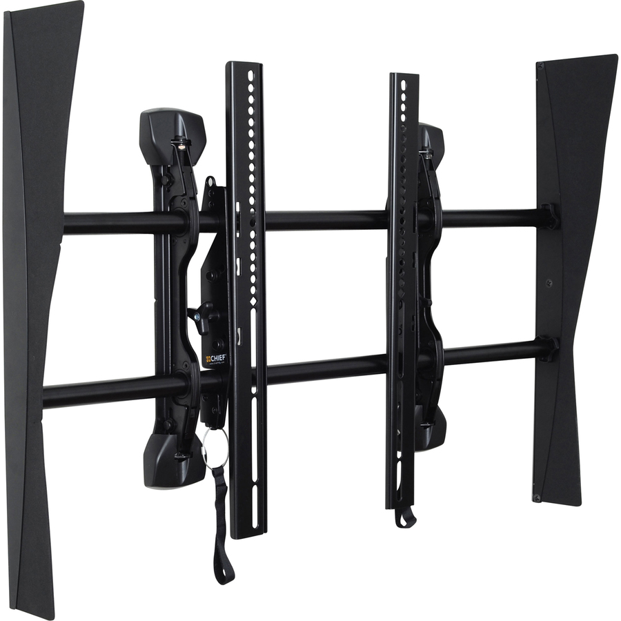 Chief Fusion Side Cover Accessory - For Wall Mounts - Black